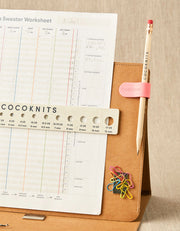 Cocoknits Maker's Clips colorful on a Maker's Board