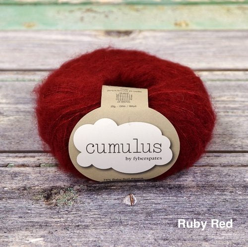 Cumulus by Fyberspates - Ruby Red