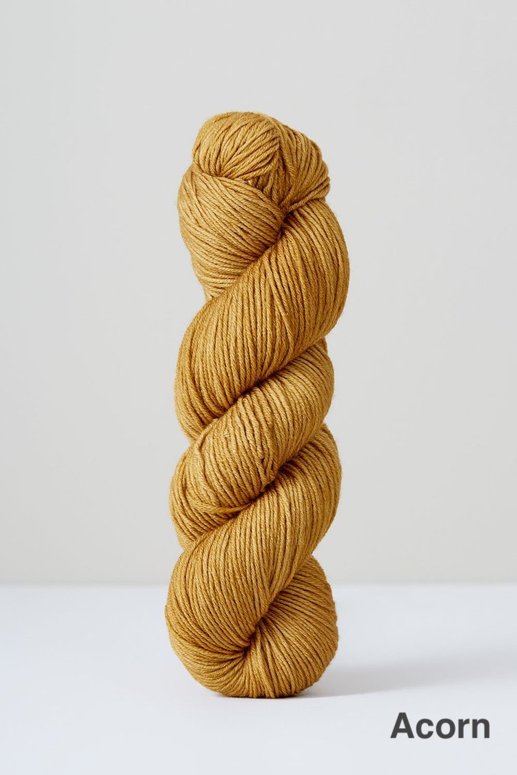 Urth Harvest DK - Colorway "Acorn" (gold-yellow)