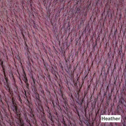 Berroco Ultra Wool DK - Colorway "Heather" (muted purple-pink with mild purple heather)