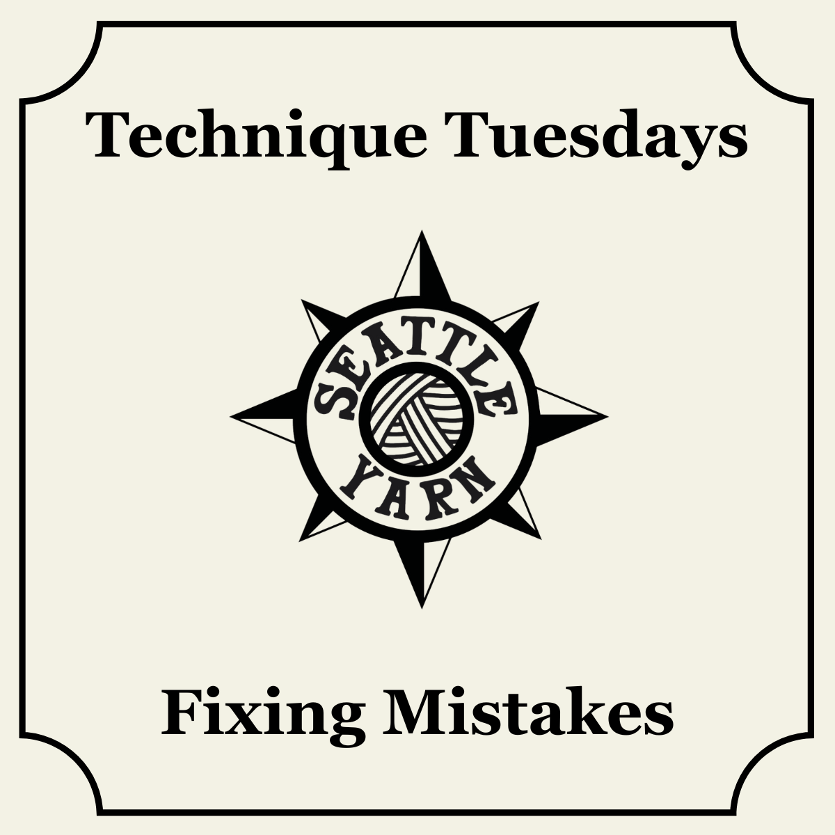 Technique Tuesday: Fixing Mistakes