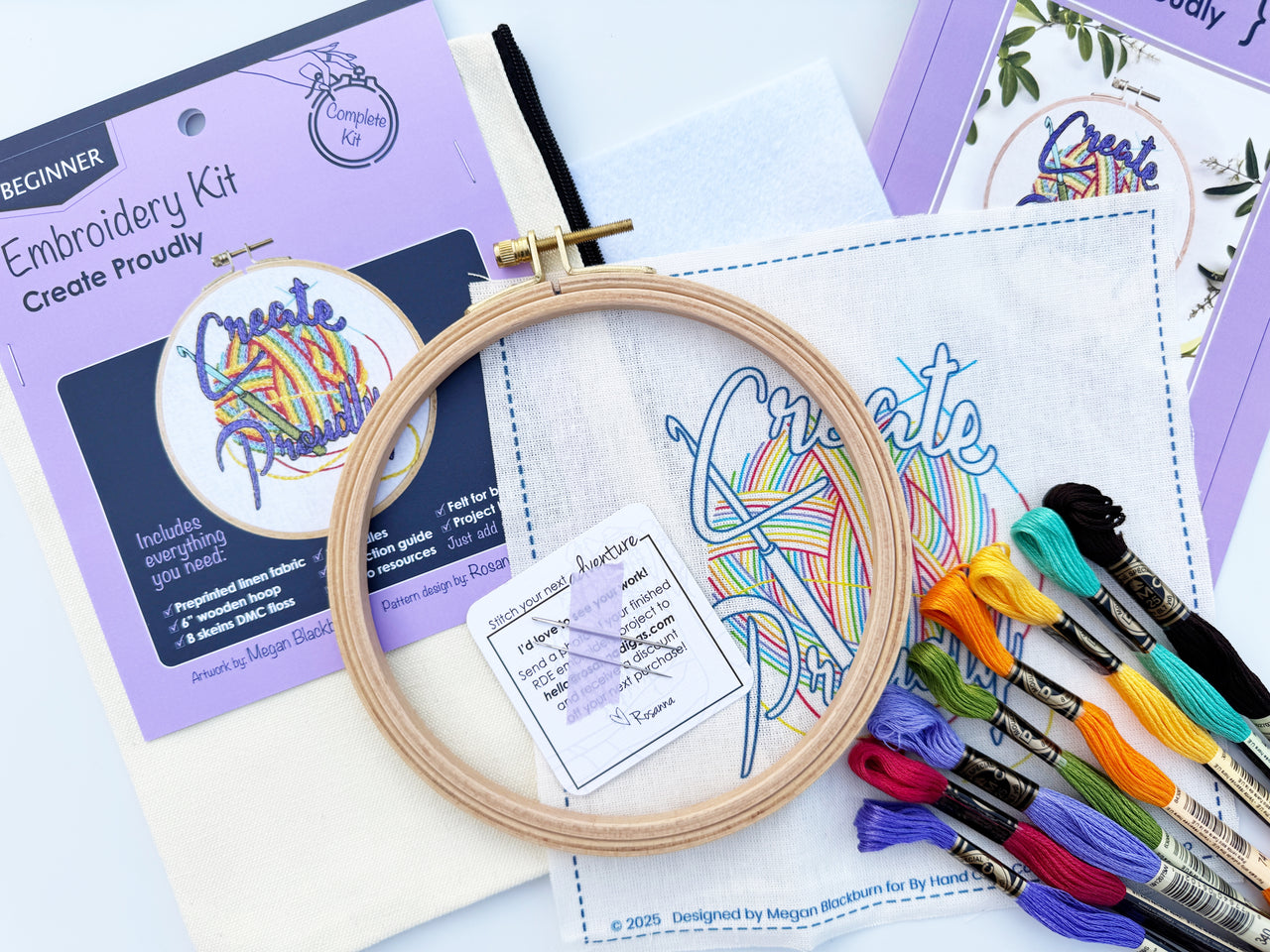 Beginning Embroidery with Rosanna Diggs - Create Proudly
