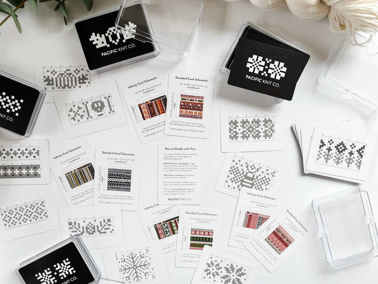 Doodle Pattern Card Decks