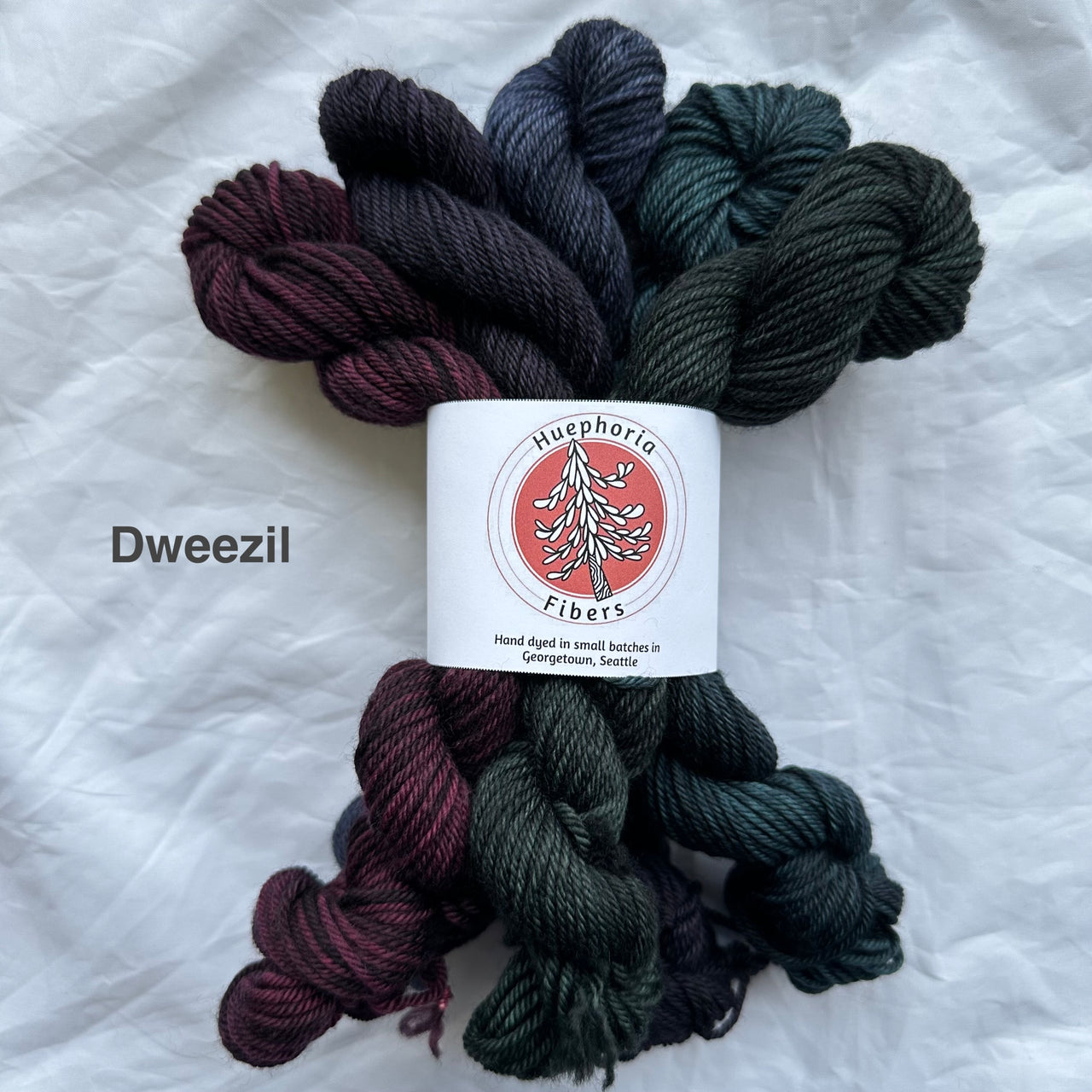 Huephoria Fibers Shiver 5-Skein Mini Set DK