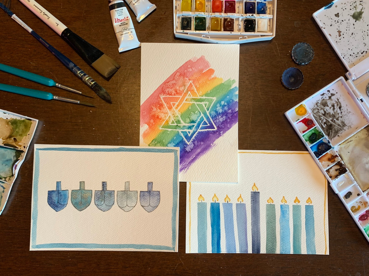 Watercolor Greeting Cards Class