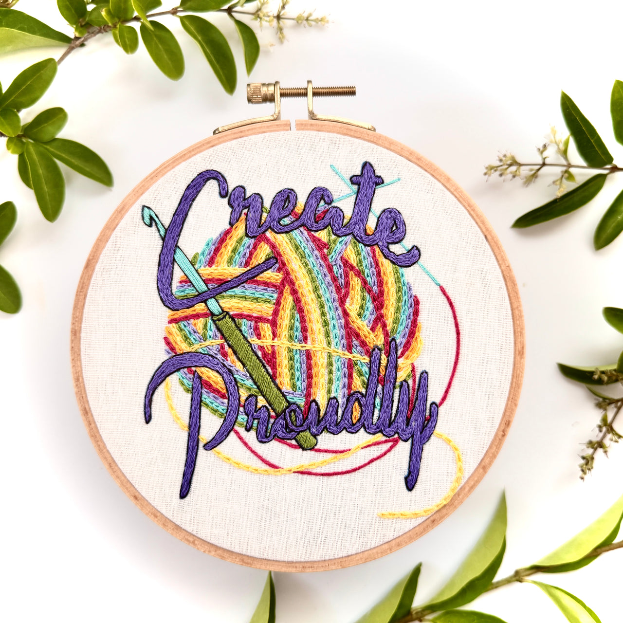 Beginning Embroidery with Rosanna Diggs - Create Proudly