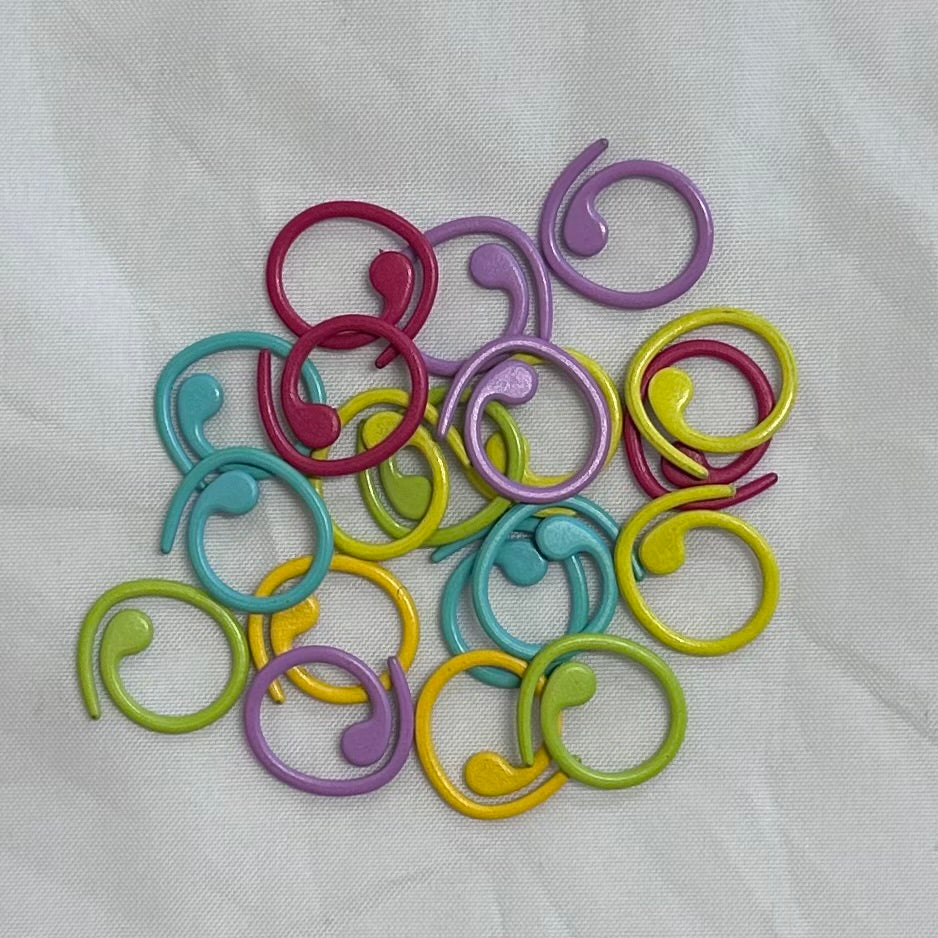 Seattle Yarn Spiral Removable Stitch Markers