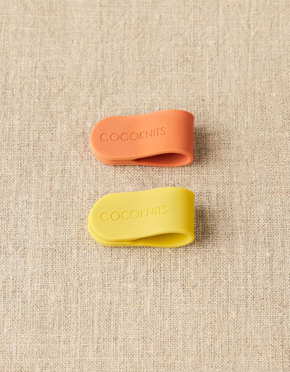 Cocoknits Maker's Clips earthtones pair