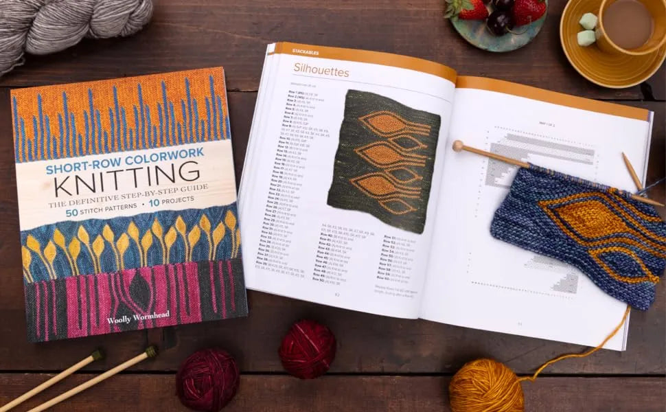 Short-Row Colorwork Knitting by Woolly Wormhead