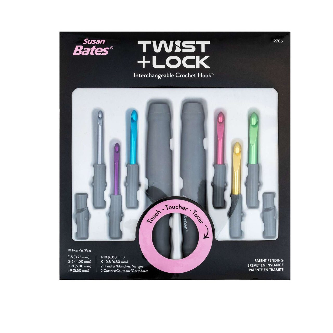 Twist + Lock Interchangeable Crochet Hooks