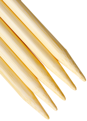 ChiaoGoo Natural (Bamboo) Double Point Needles