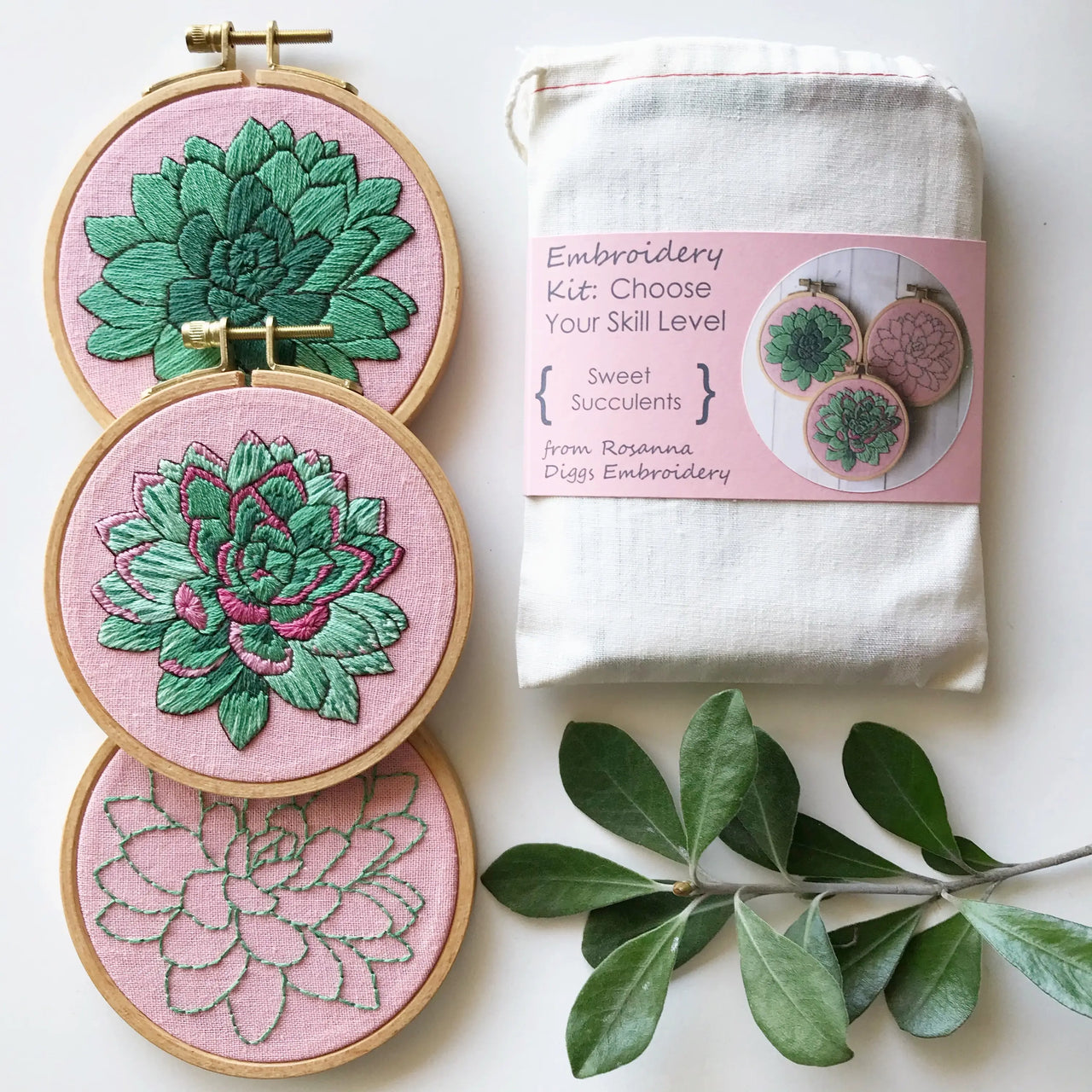 Rosanna Diggs Embroidery Kits