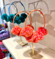 Pom'd Earrings