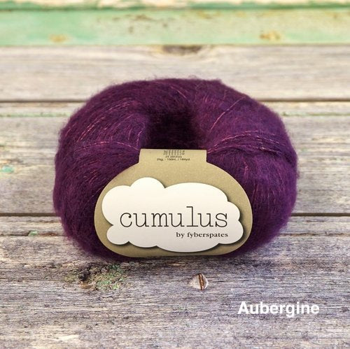 Cumulus by Fyberspates - Aubergine