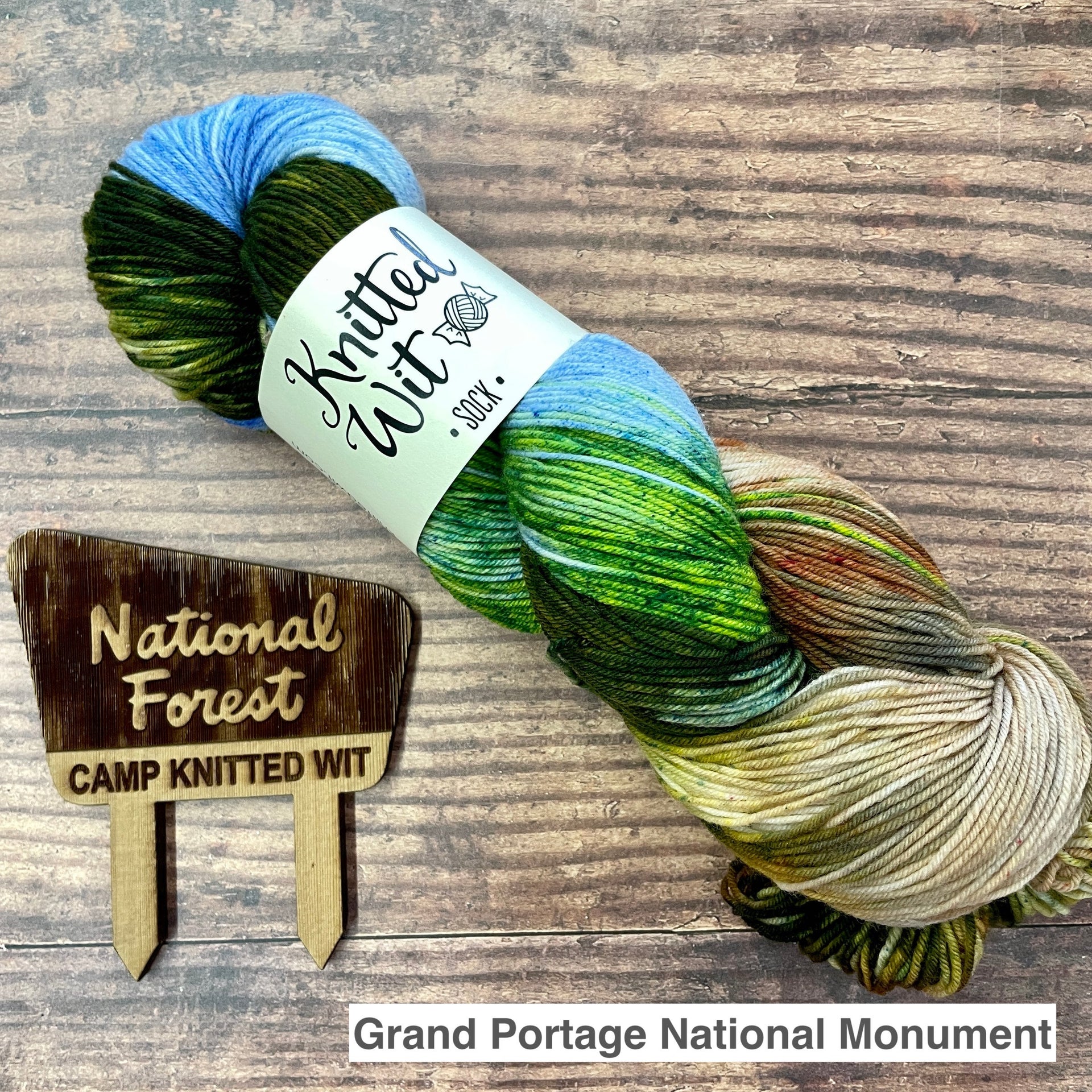 Knitted Wit National Parks Grand Portage