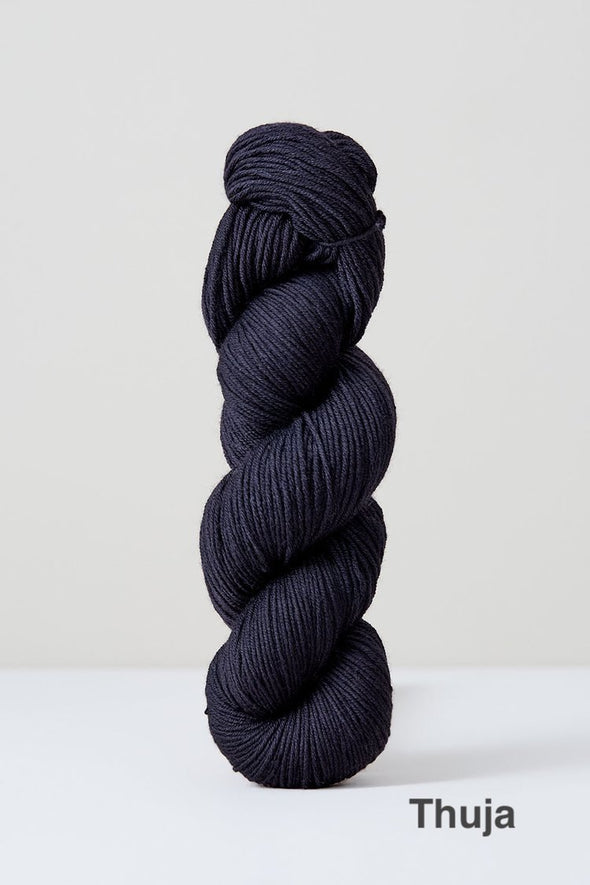 Urth Harvest DK - Colorway "Thuja" (muted blue-black)