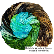 Knitted Wit National Parks Katahdin Woods