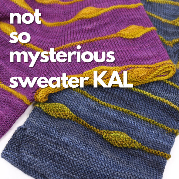CaribouBaa 2023 Not-So-Mysterious Sweater KAL Kit - PRE-ORDER