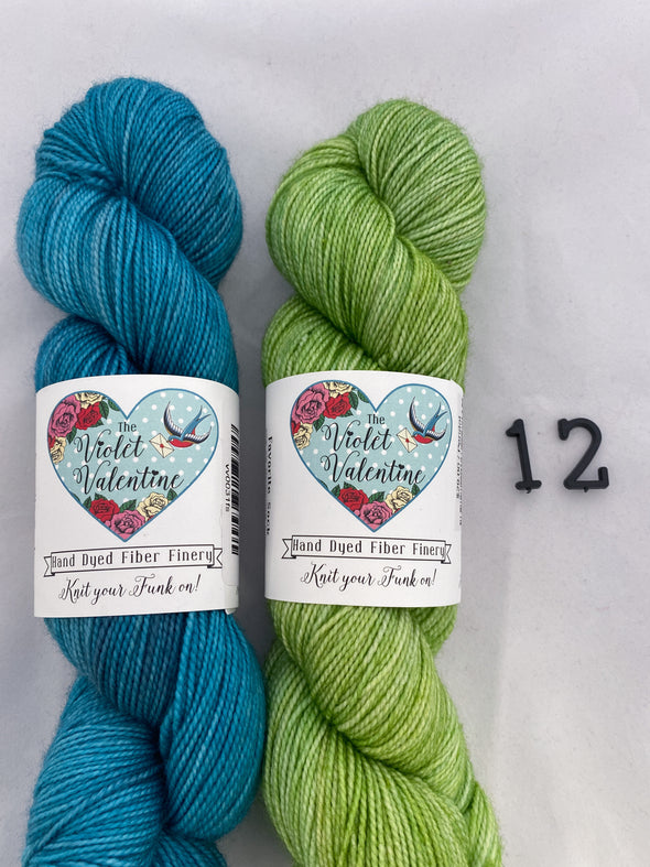 Two Color Shawl Sets