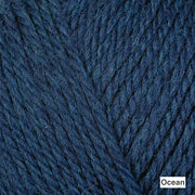 Berroco Ultra Wool DK - Colorway "Ocean" (dark navy blue with mld heather)