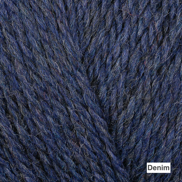 Berroco Ultra Wool DK - Colorway "Denim" (dark blue with mild grey heather)