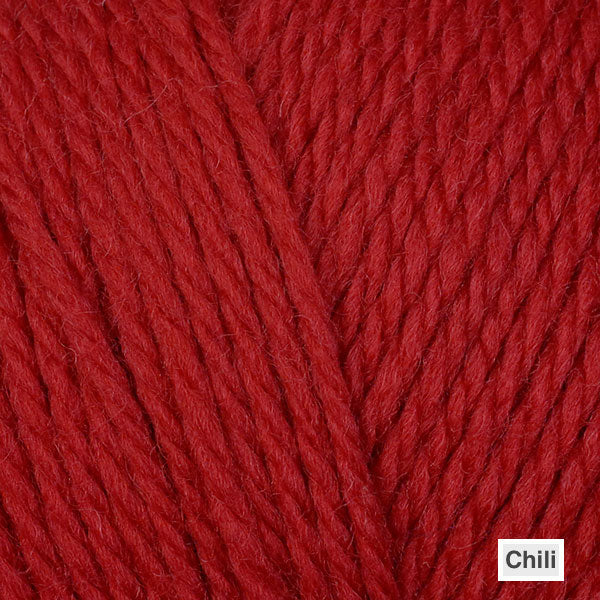 Berroco Ultra Wool DK - Colorway "Chili" (bright red)