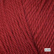 Berroco Ultra Wool DK - Colorway "Juliet" (medium blue-toned red)
