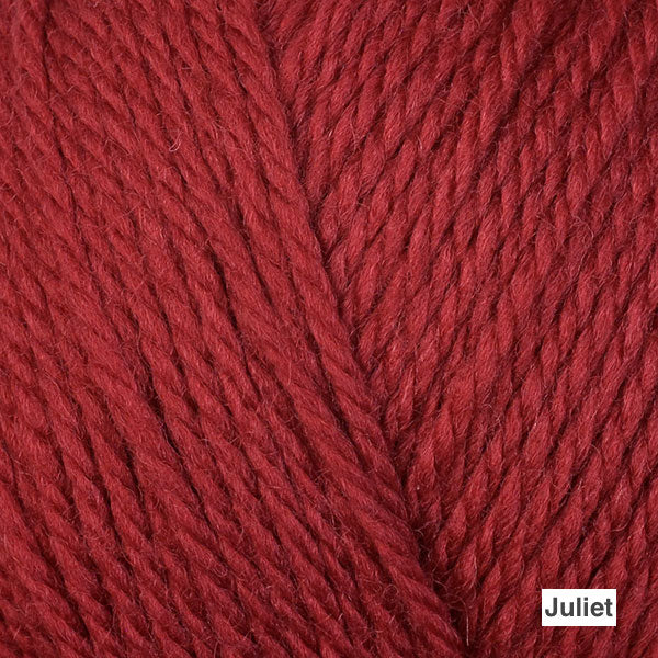 Berroco Ultra Wool DK - Colorway "Juliet" (medium blue-toned red)