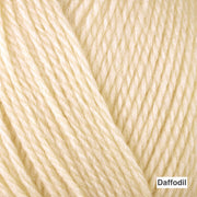 Berroco Ultra Wool DK - Colorway "Daffodil" (yellow off-white)