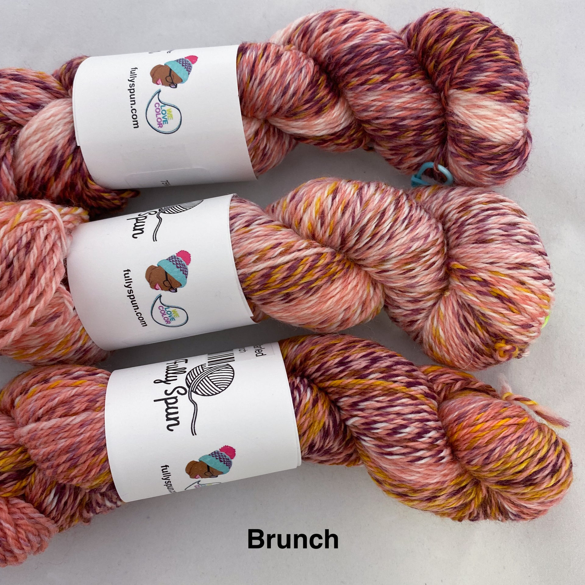 Fully Spun Marled yarn - Brunch