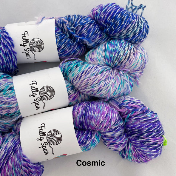 Fully Spun Marled yarn - Cosmic