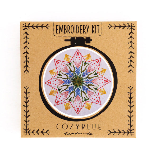 Cozy Blue Embroidery Kits
