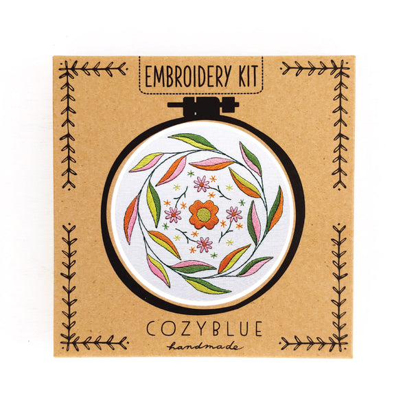 Cozy Blue Embroidery Kits