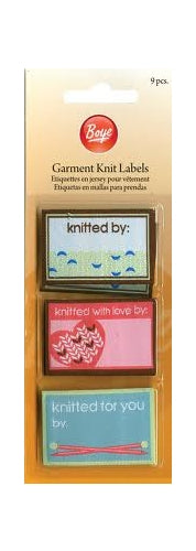 Boye Garment Labels
