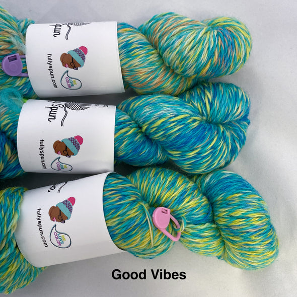 Fully Spun Marled yarn - Good Vibes