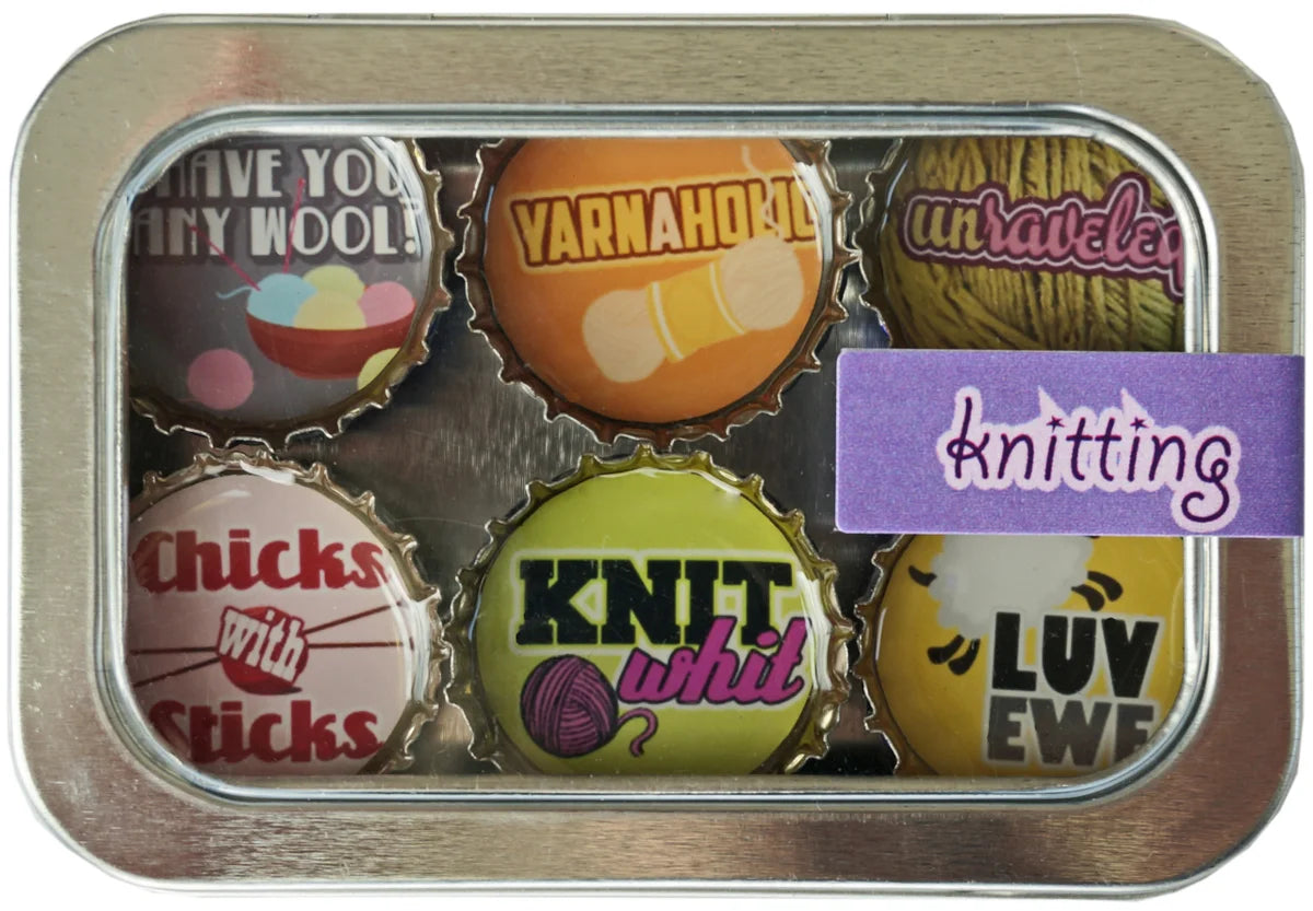 Kate's Magnets, bottle cap magnet set