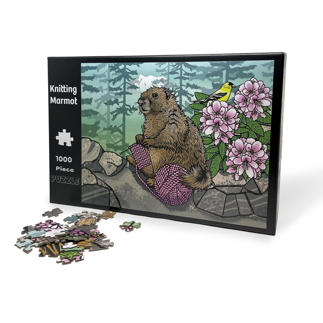 Puzzle, Knitting Marmot, 1000pc