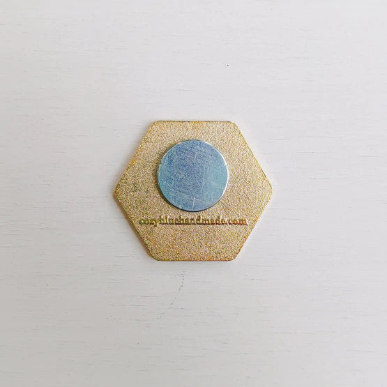 Cozy Blue Needle Minder