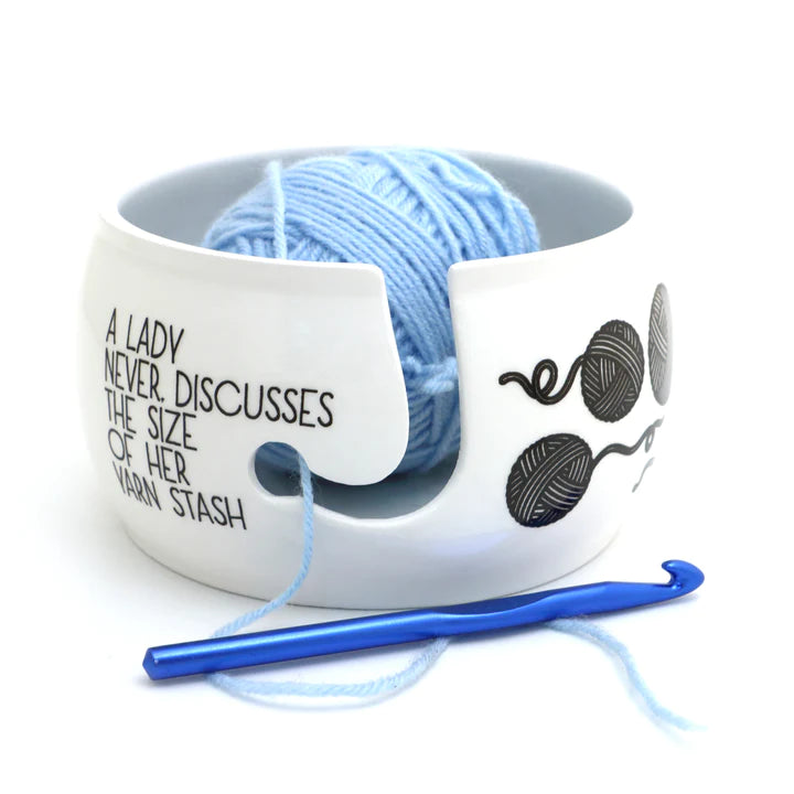 Kitty Ears Cat Ceramic Yarn Bowl, Crochet and Knitting Gifts - Lennymud by  Lorrie Veasey
