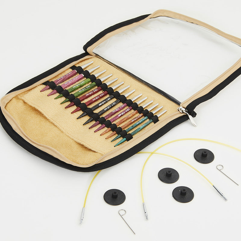 Interchangeable Knitting Needle & Tunisian Crochet Cables - Knitter's –  gather here online